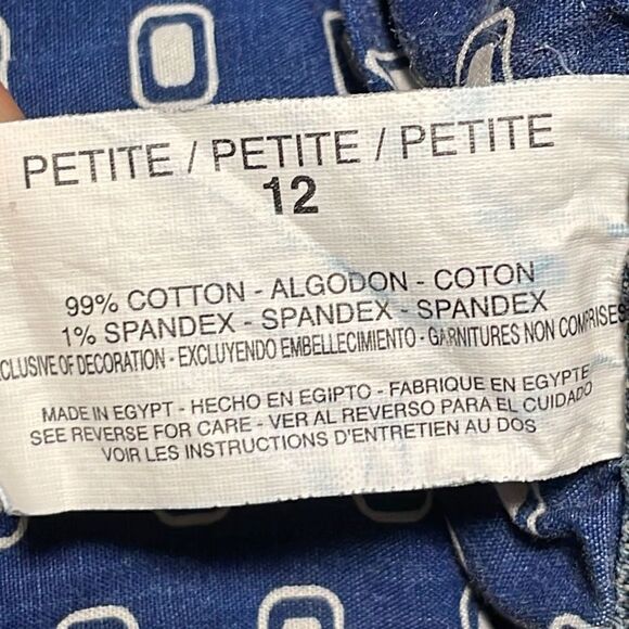 Bandolino Blu Cali Modern Bootcut size 12 Petite - Picture 9 of 11